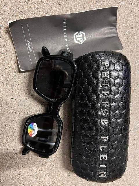 Zonnebril Dames Philipp Plein Nieuw, Overige merken, Zonnebril, Zwart, Nieuw
