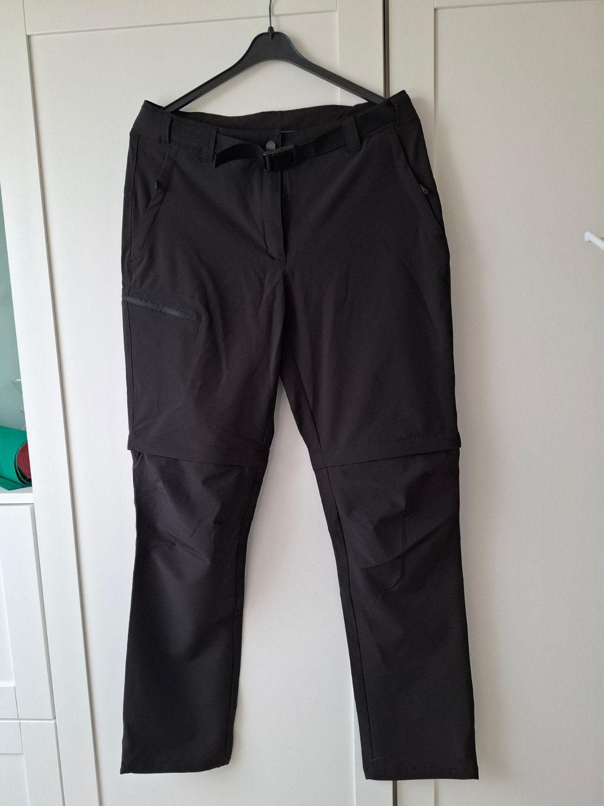 Icepeak Blocton afritsbroek mt 40 (valt als mt 38), Kleding | Dames, Broeken en Pantalons, Maat 38/40 (M), Zwart, Nieuw, Ophalen of Verzenden