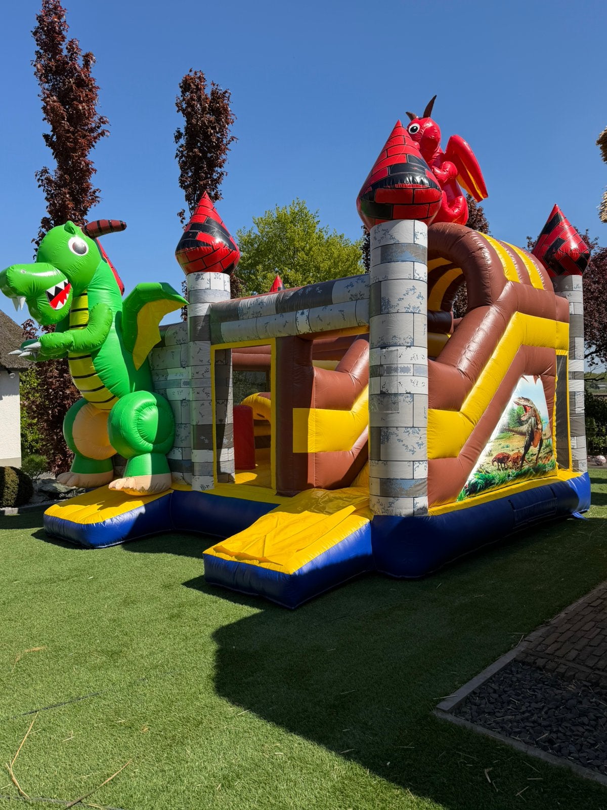 Springkussen TE KOOP, Ophalen, Zo goed als nieuw