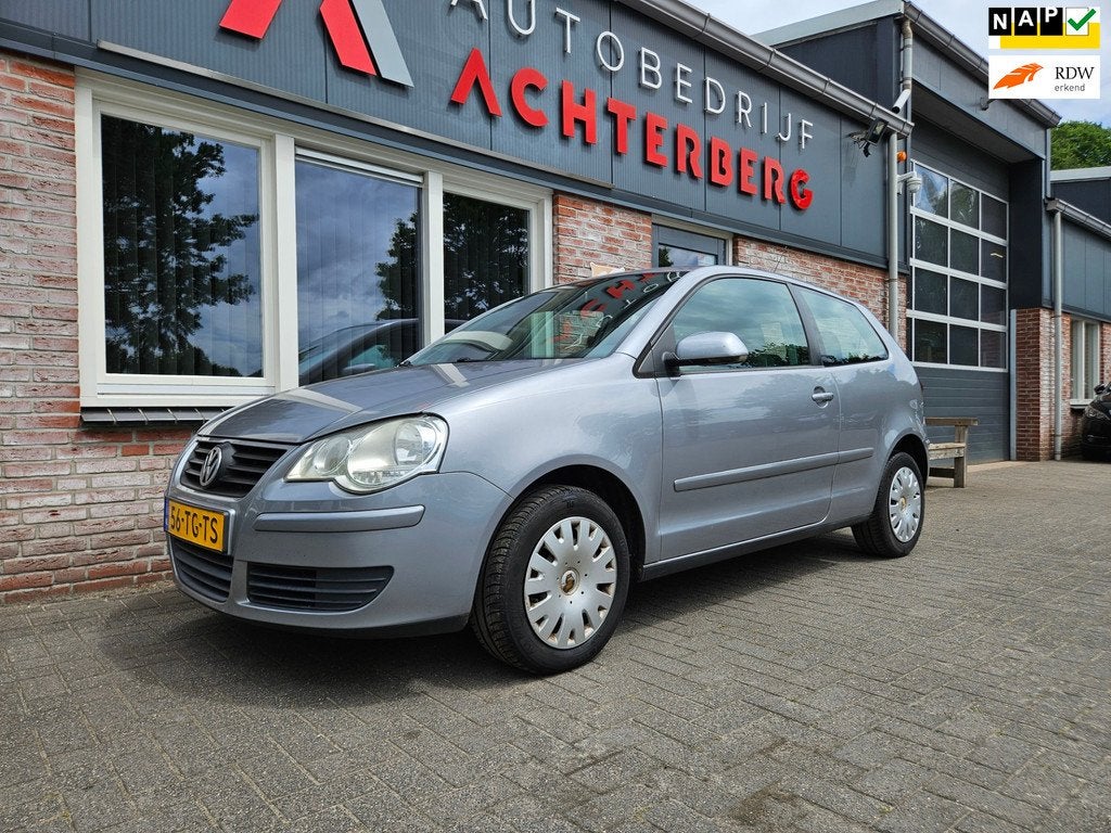 Volkswagen Polo 1.4-16V Optive Automaat! Airco! NAP! Leuke A, Auto's, 4 cilinders, Bedrijf, 1033 kg, Euro 4