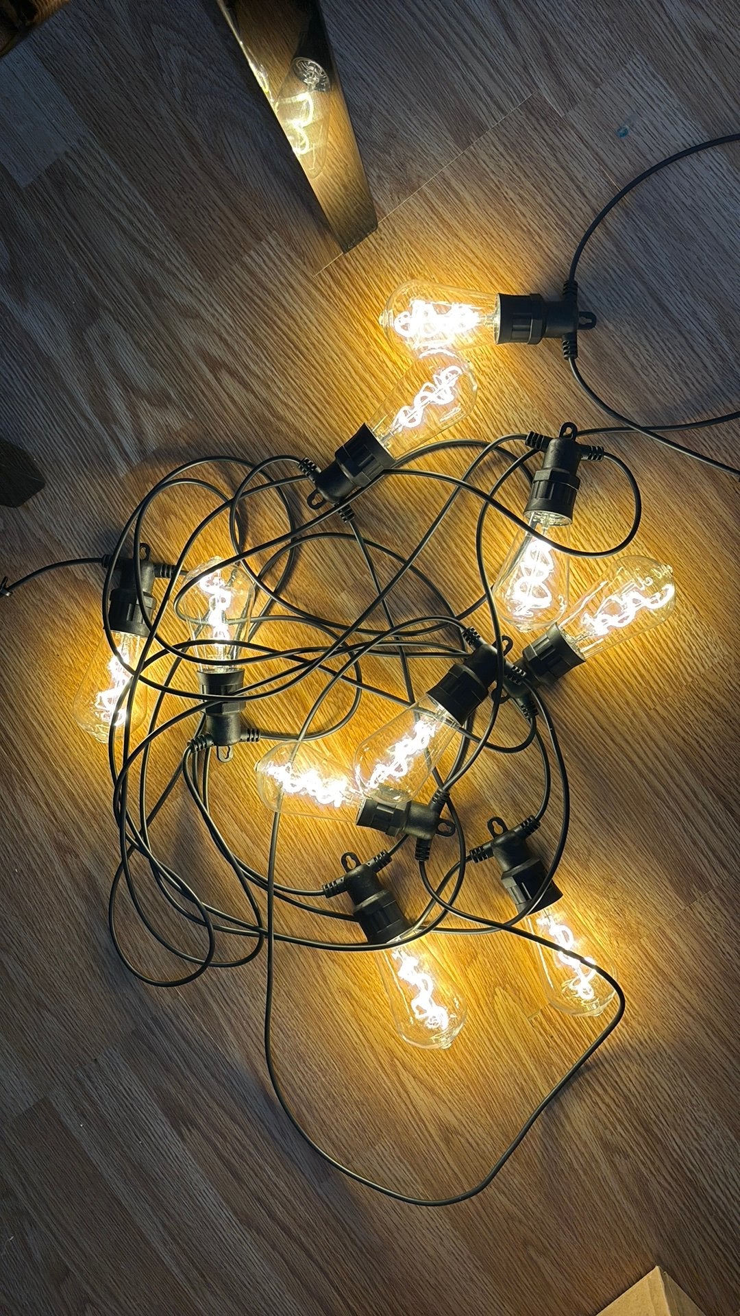 Lichtsnoer 10 m met 10 lampjes, Tuin en Terras, Buitenverlichting, Kunststof, Minder dan 50 watt, Overige typen, Ophalen of Verzenden