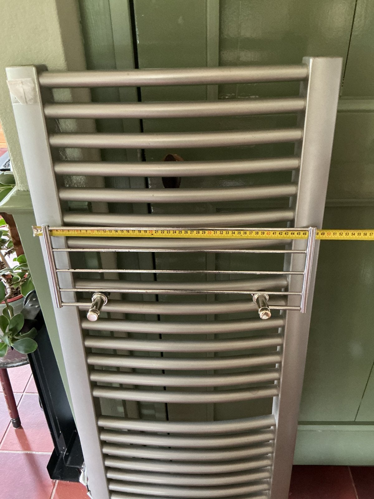 Thermic designradiator met handdoekrek, Ophalen, Radiator, Minder dan 60 cm, 80 cm of meer