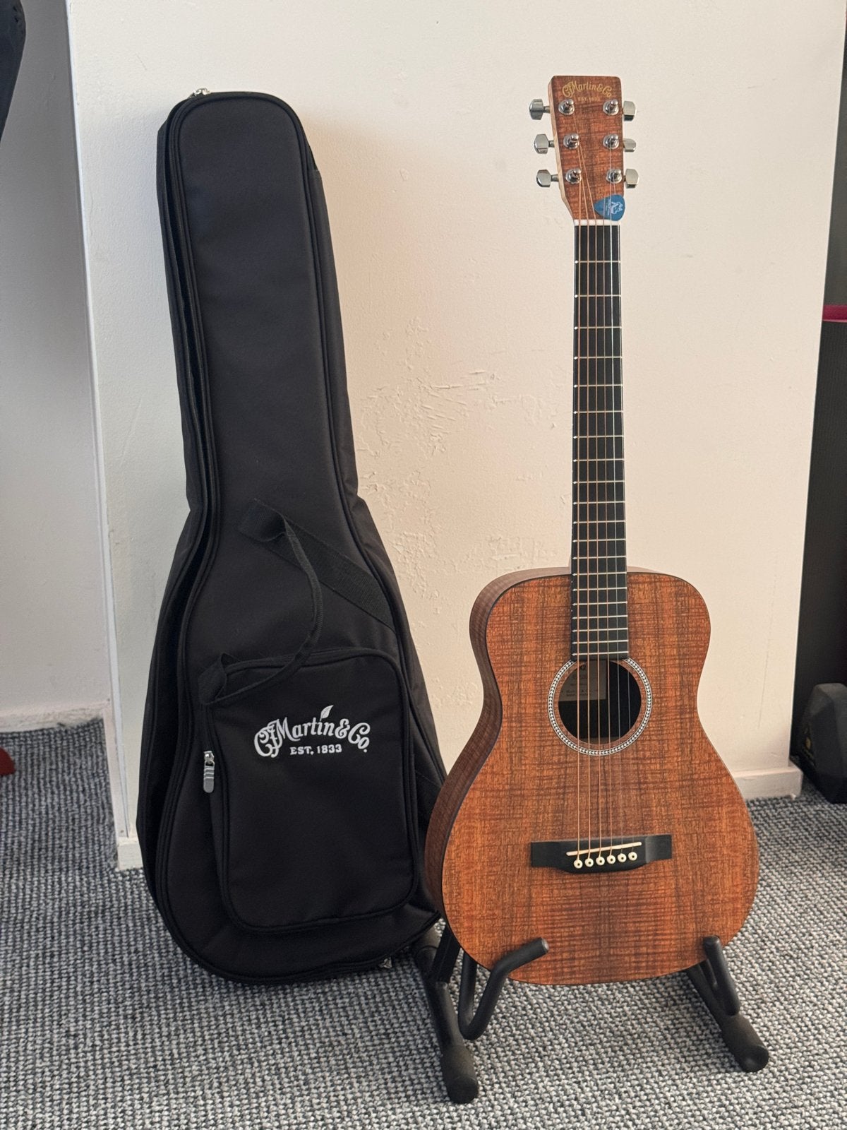 Martin LXK2 Little Martin akoestische gitaar met gigbag, Ophalen of Verzenden, Nieuw, Overige typen, Met koffer