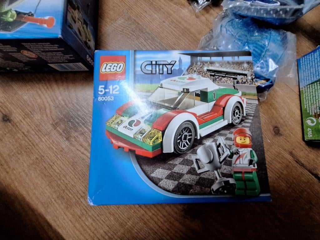 Lego City Raceauto 60053 - Complete set, City, Lego, Ophalen of Verzenden, Zo goed als nieuw