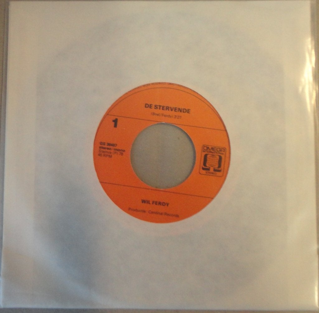 Wil Ferdy > De stervende, Ophalen of Verzenden, Gebruikt, 7 inch, Nederlandstalig