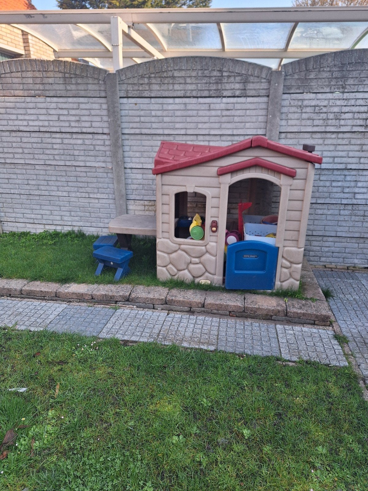 Speelhuisje, Kinderen en Baby's, Speelgoed | Buiten | Speelhuisjes, Ophalen, Gebruikt, Kunststof