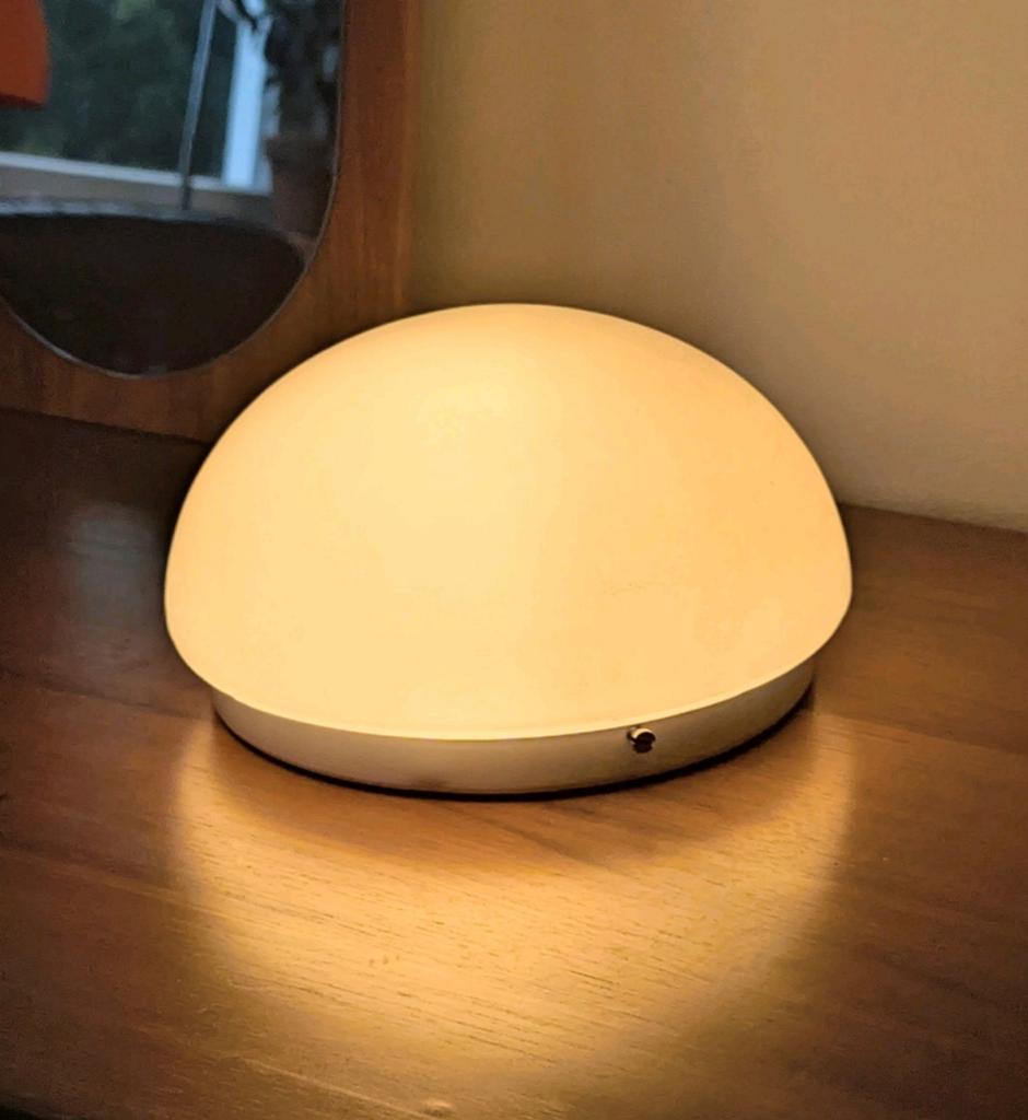 Massive paddenstoel tafel lamp space age mushroom table lamp, Huis en Inrichting, Lampen | Tafellampen, Gebruikt, Ophalen of Verzenden