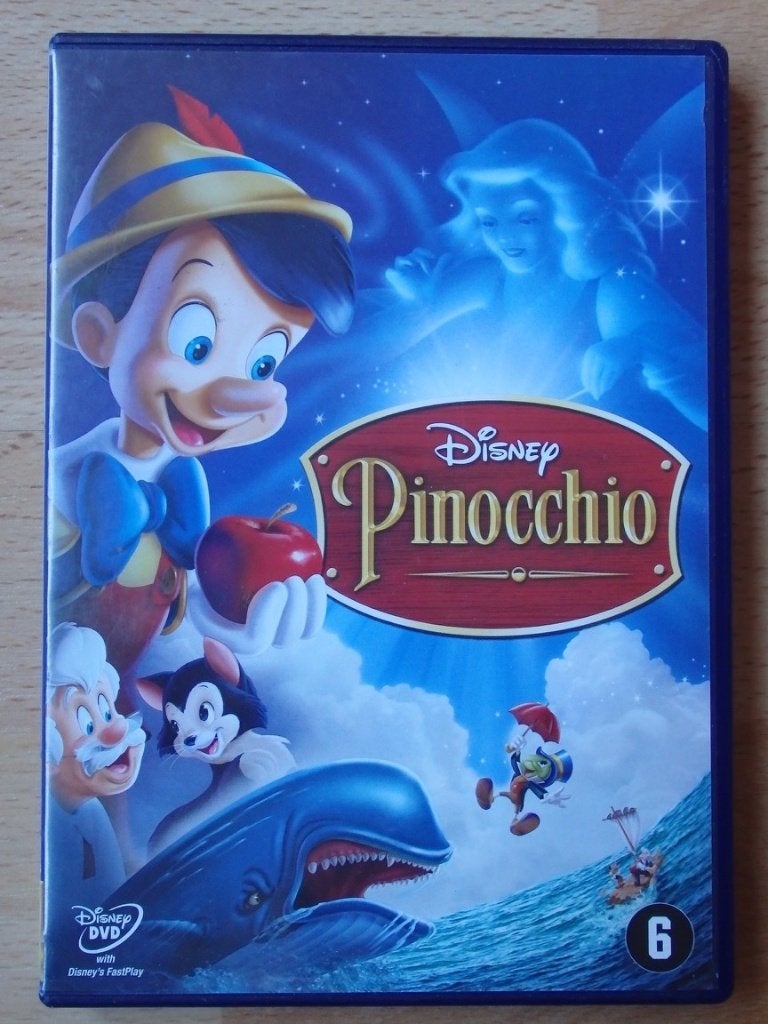 Dvd Pinocchio (Walt Disney Classics), Vanaf 6 jaar, Ophalen, Gebruikt, Amerikaans