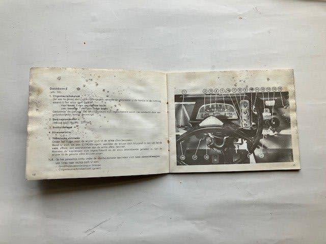 Citroën 2CV4 Gebruikershandleiding  1970   NL, Ophalen of Verzenden