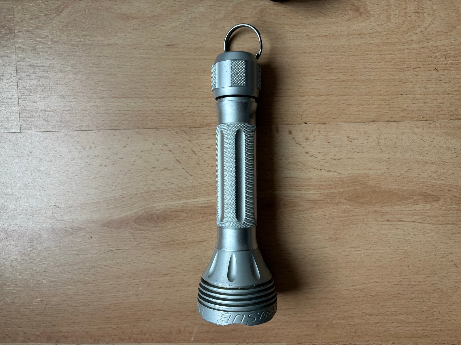 Dragonsub duiklamp met 5 leds, oplader, koffer en hoes, Ophalen of Verzenden, Gebruikt, Duiklamp