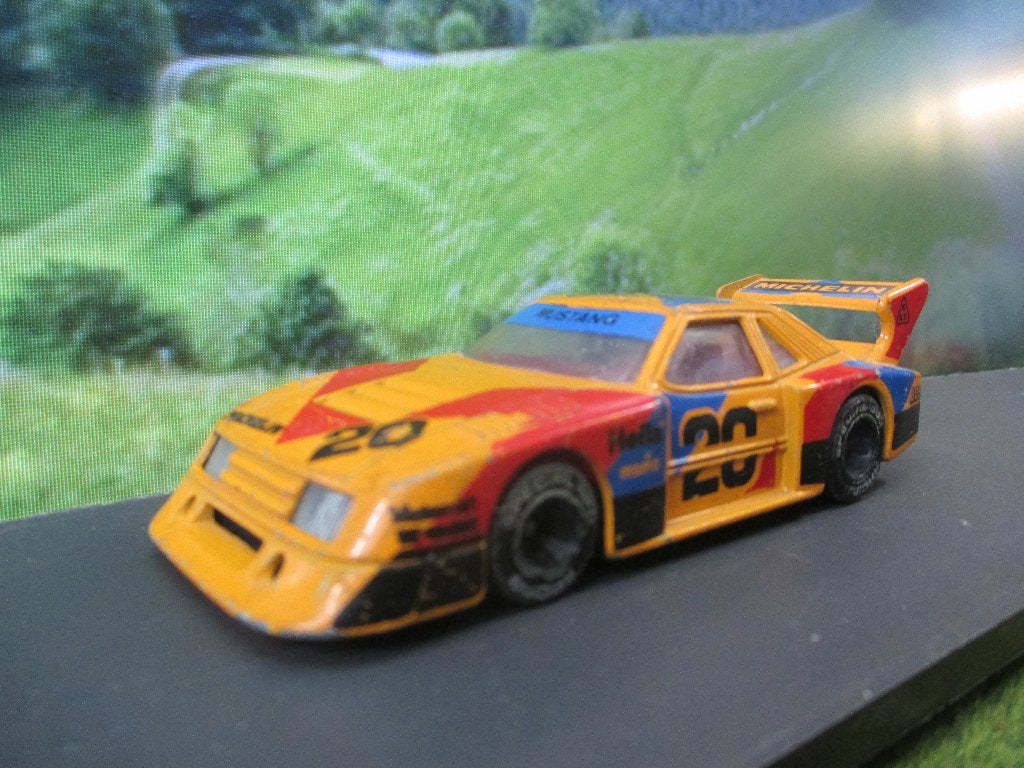 1:40 Ford Mustang III Zakspeed Michelin - Matchbox Specials, Ophalen of Verzenden, Gebruikt, Auto, Matchbox