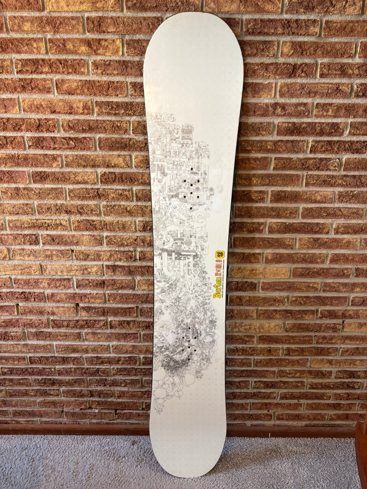 Burton Royale 62 - Limited edition - Snowboard, Ophalen, Zo goed als nieuw, Board
