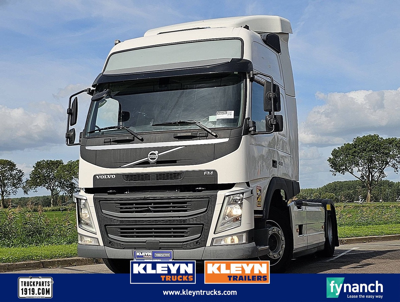 VOLVO FM 450 450 skirts airco, Auto's, Automaat, 460 pk, Euro 6, Wit