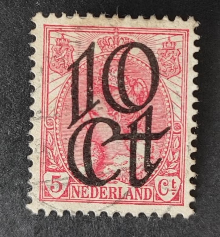 nederland nvph 117, Verzenden, T/m 1940, Gestempeld