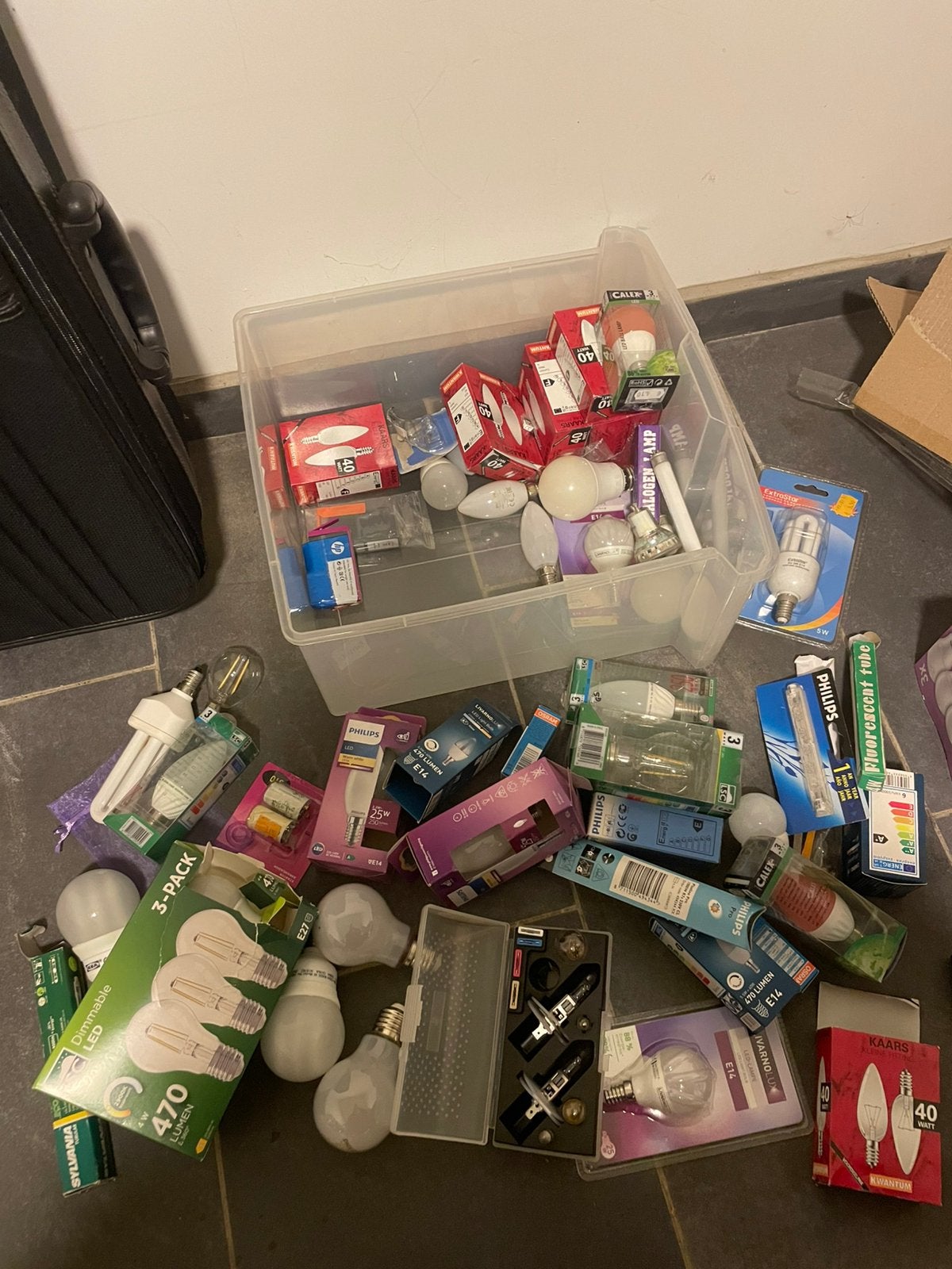 Many type of bulbs, Ophalen, Zo goed als nieuw