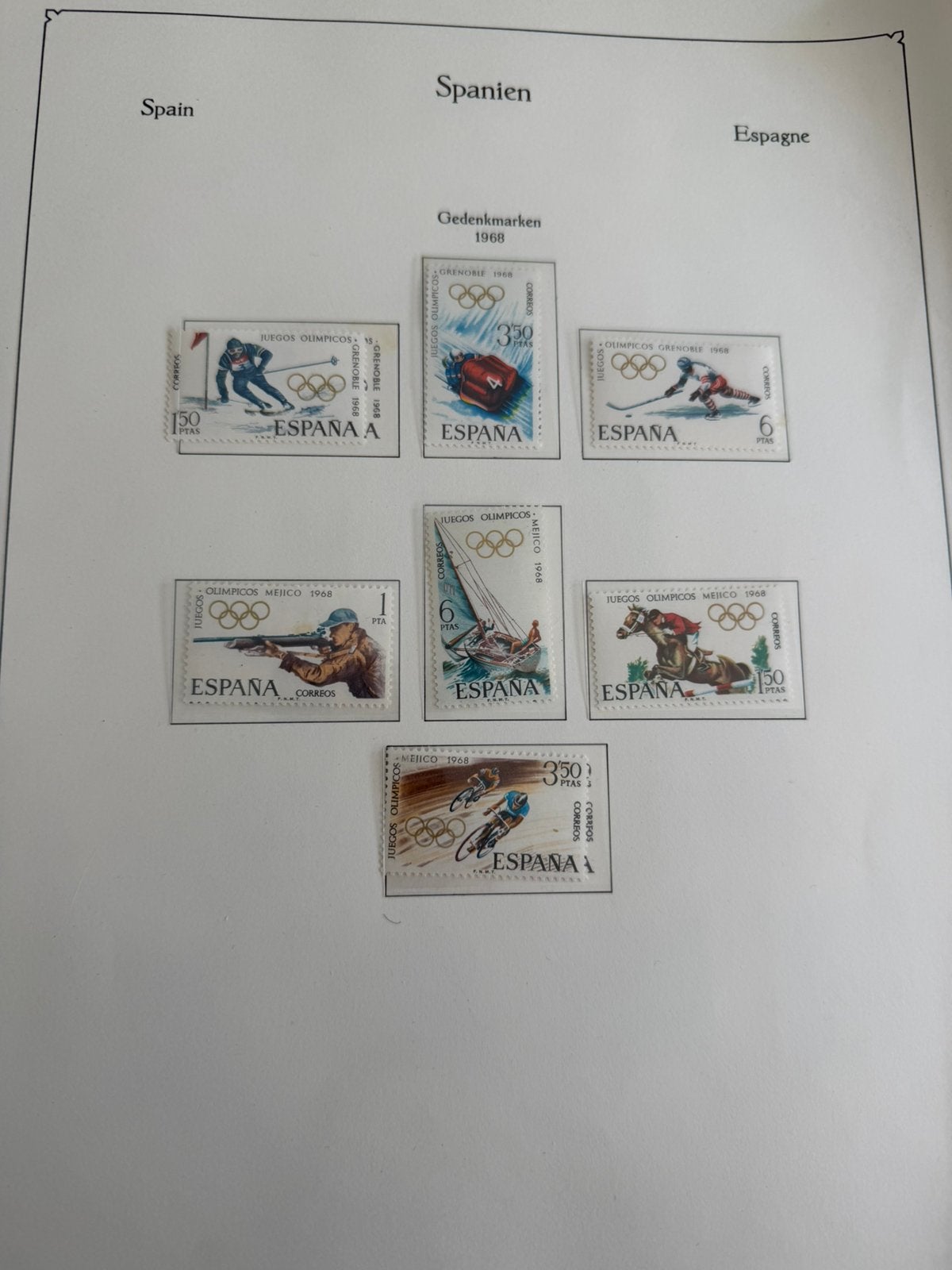 Spanje postfris deel 1, Ophalen of Verzenden, Buitenland