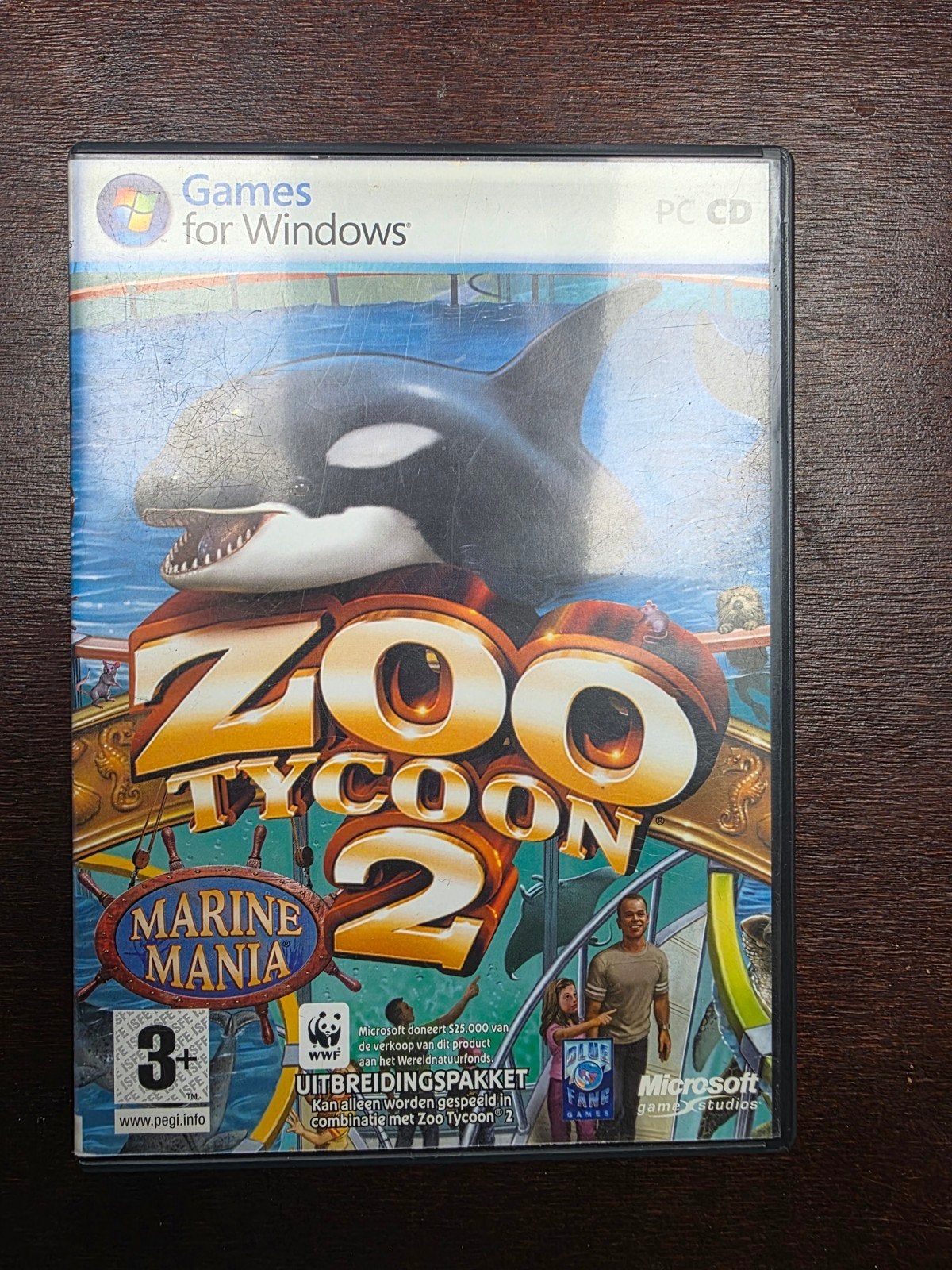 Pc game Zoo Tycoon 2 marine mania, 1 speler, Ophalen of Verzenden, Zo goed als nieuw, Vanaf 3 jaar