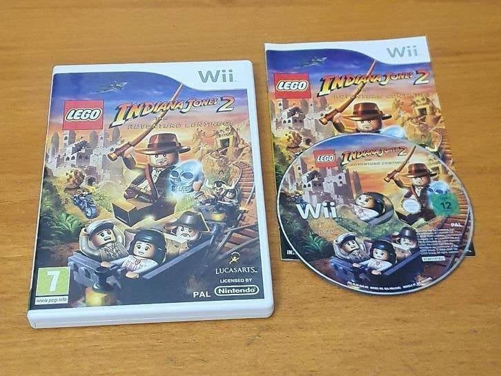 WII | LEGO Indiana Jones 2, Avontuur en Actie, Gebruikt, 2 spelers, Ophalen of Verzenden