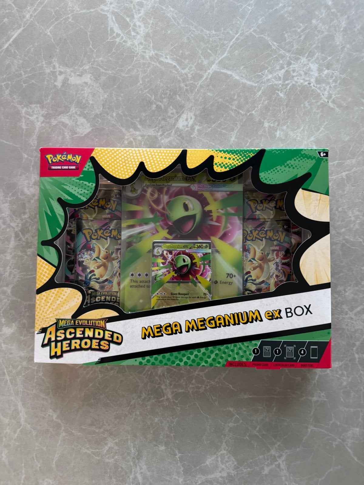 POKEMON Ascended Heroes ex Box Meganium nieuw, Ophalen of Verzenden, Nieuw, Meerdere kaarten