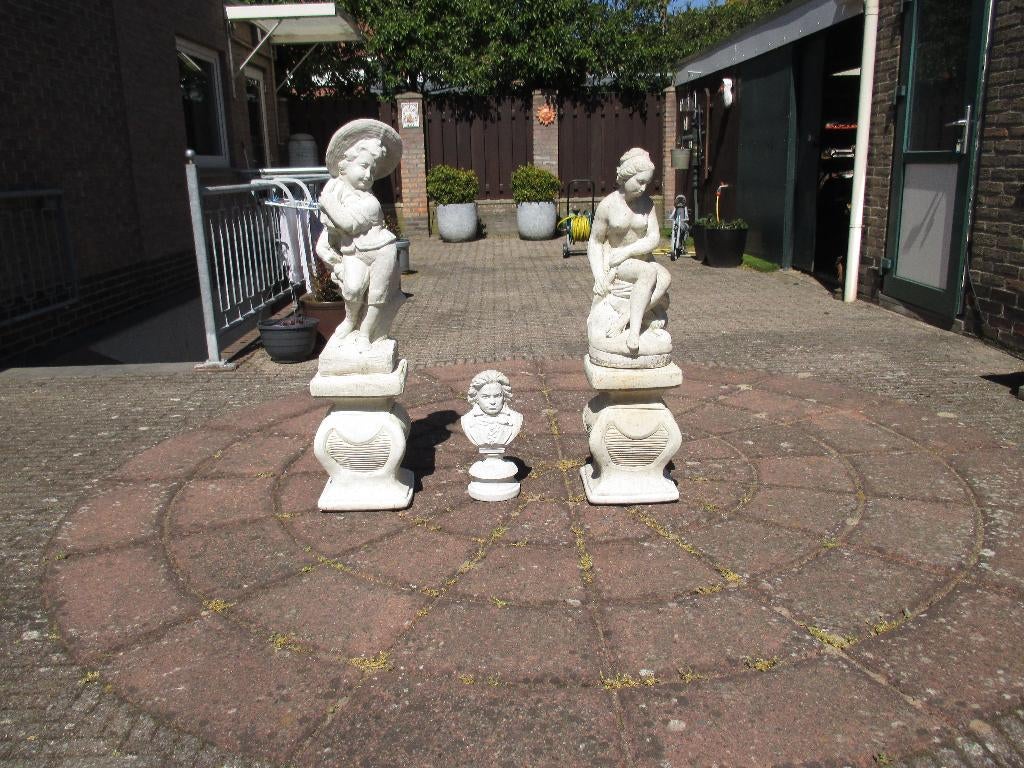 tuinbeelden, Tuin en Terras, Tuinbeelden, Ophalen, Gebruikt, Steen