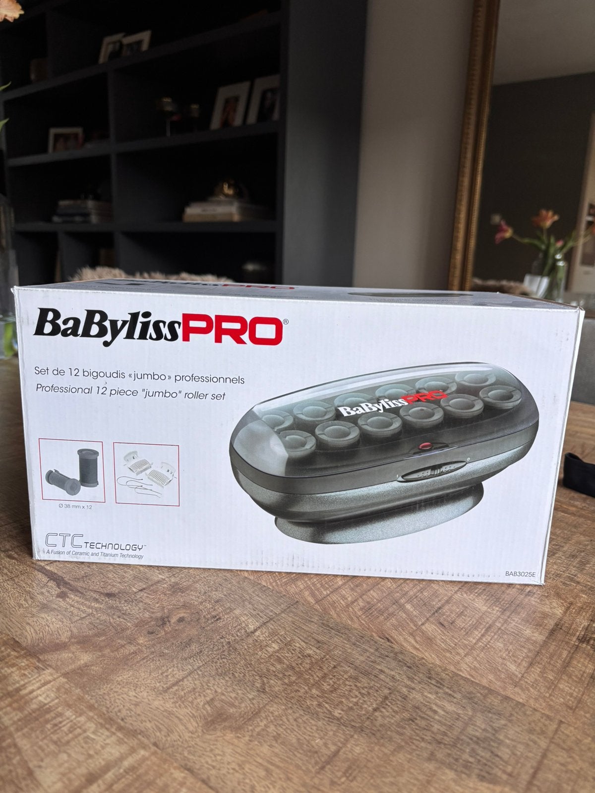 Professionele warmterollerset van Babyliss Pro, Ophalen of Verzenden, Zo goed als nieuw