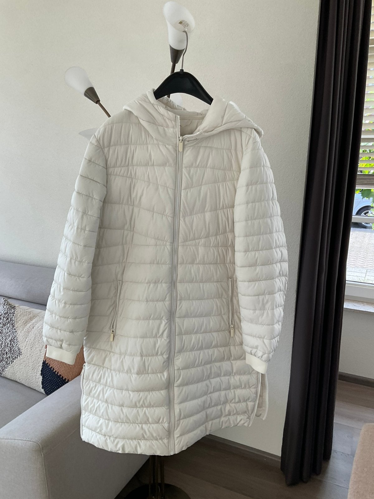 Winterjas! Maat 40, Ophalen of Verzenden, Zo goed als nieuw, Maat 38/40 (M), Beige