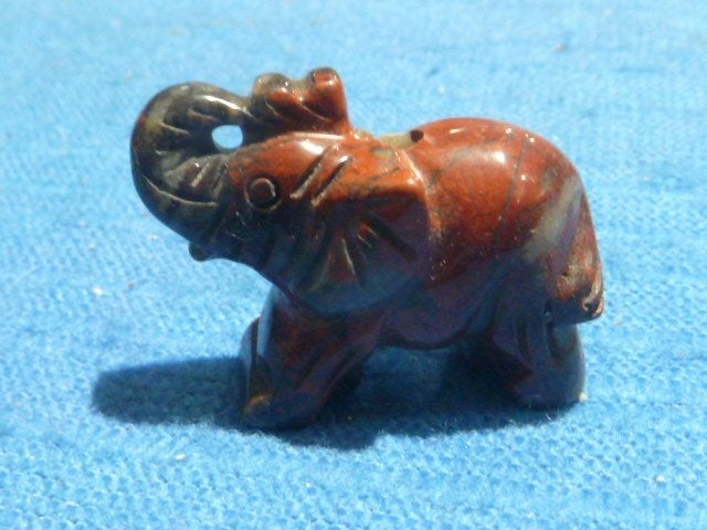 Hanger olifant van bonte jaspis, Ophalen of Verzenden, Nieuw