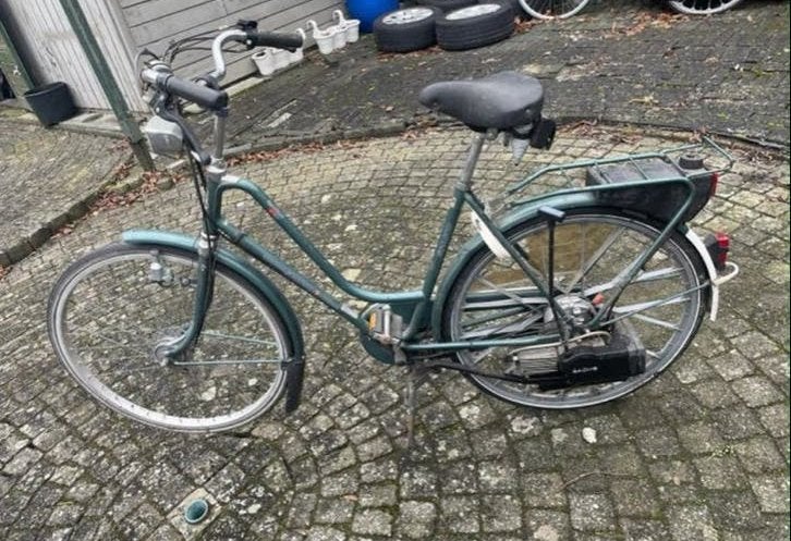 Spartamet fiets - Groen, Fietsen en Brommers, Fietsen | Dames | Damesfietsen, Gebruikt, Overige merken, (Extra) lage instap, 53 tot 56 cm