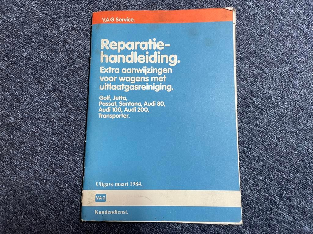 VAG Reparatie handleiding Golf, Jetta, Passat, Transporter, Ophalen of Verzenden, Gelezen, Volkswagen