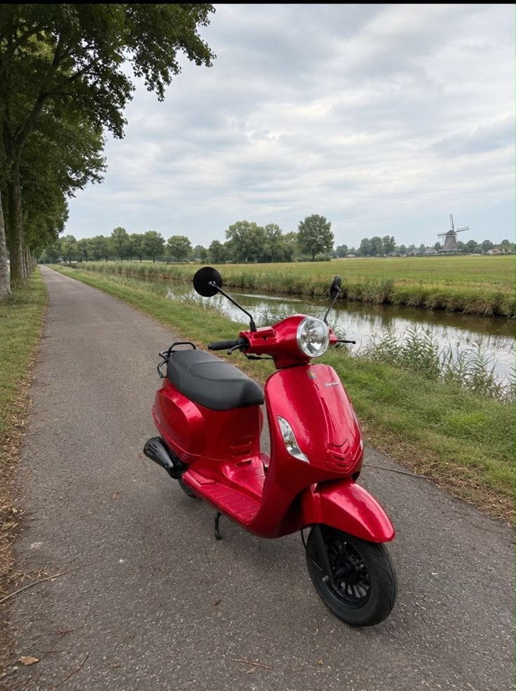 La Souris Bromscooter 2021 - Geel Kenteken - Rijklaar, Ophalen, La souris, Gebruikt, Maximaal 45 km/u