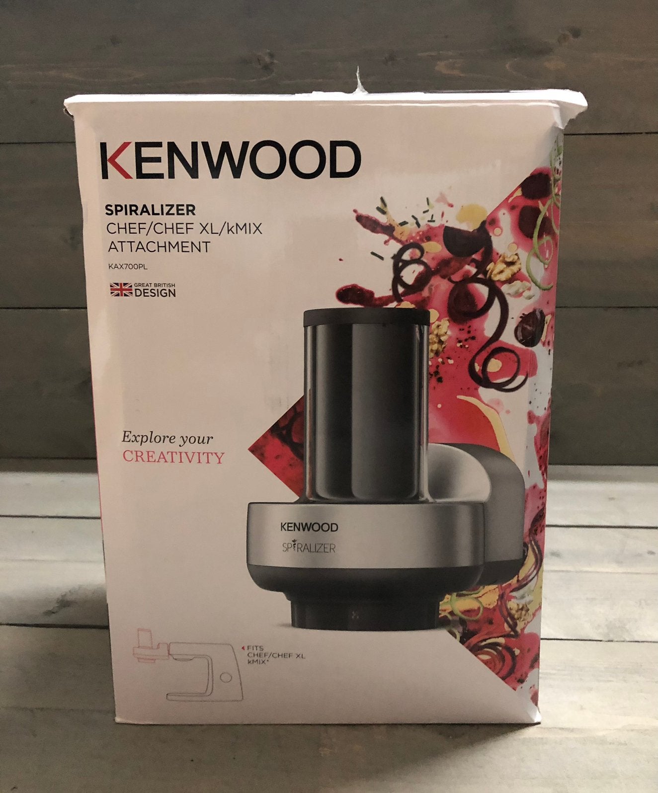 Kenwood KAX700PL SPIRAALSNIJDER, Nieuw, Ophalen of Verzenden, Nvt, Nvt