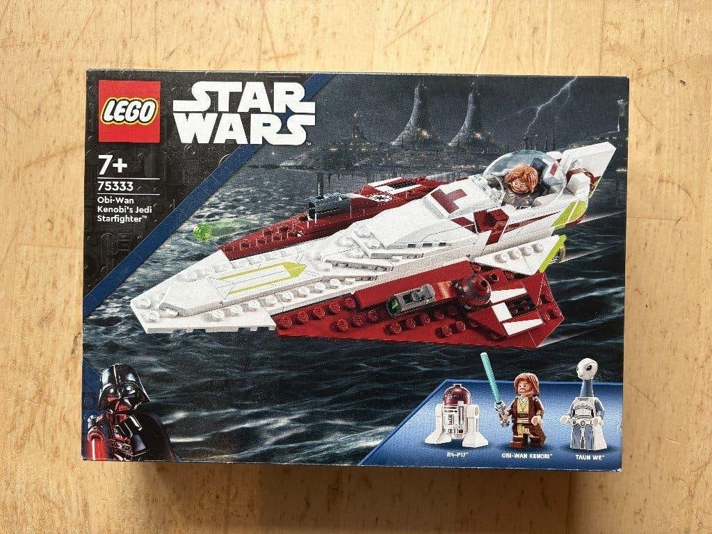 LEGO Star Wars 75333 ObiWan Jedi Starfighter, Star Wars, Lego, Nieuw, Ophalen of Verzenden