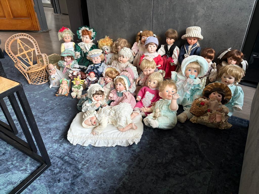 Porseleinen poppen, Ophalen of Verzenden, Zo goed als nieuw, Pop