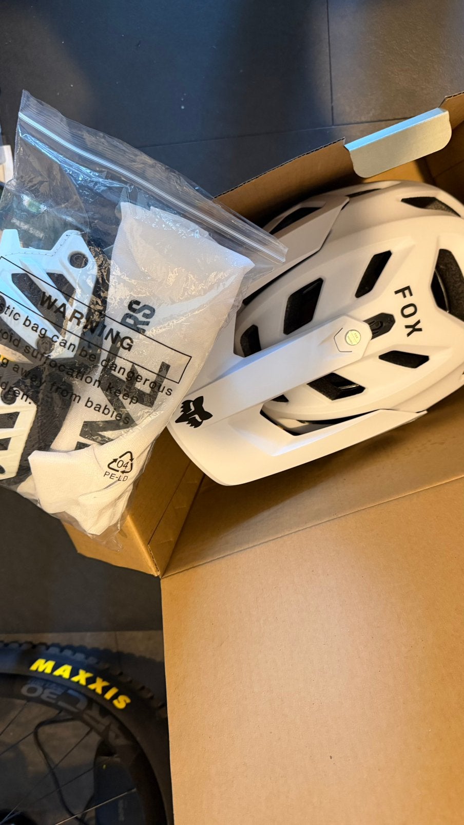 Fox Proframe RS Full Face Helm Taunt Wit - mountainbike helm, Ophalen of Verzenden, Nieuw, L, Heer of Dame