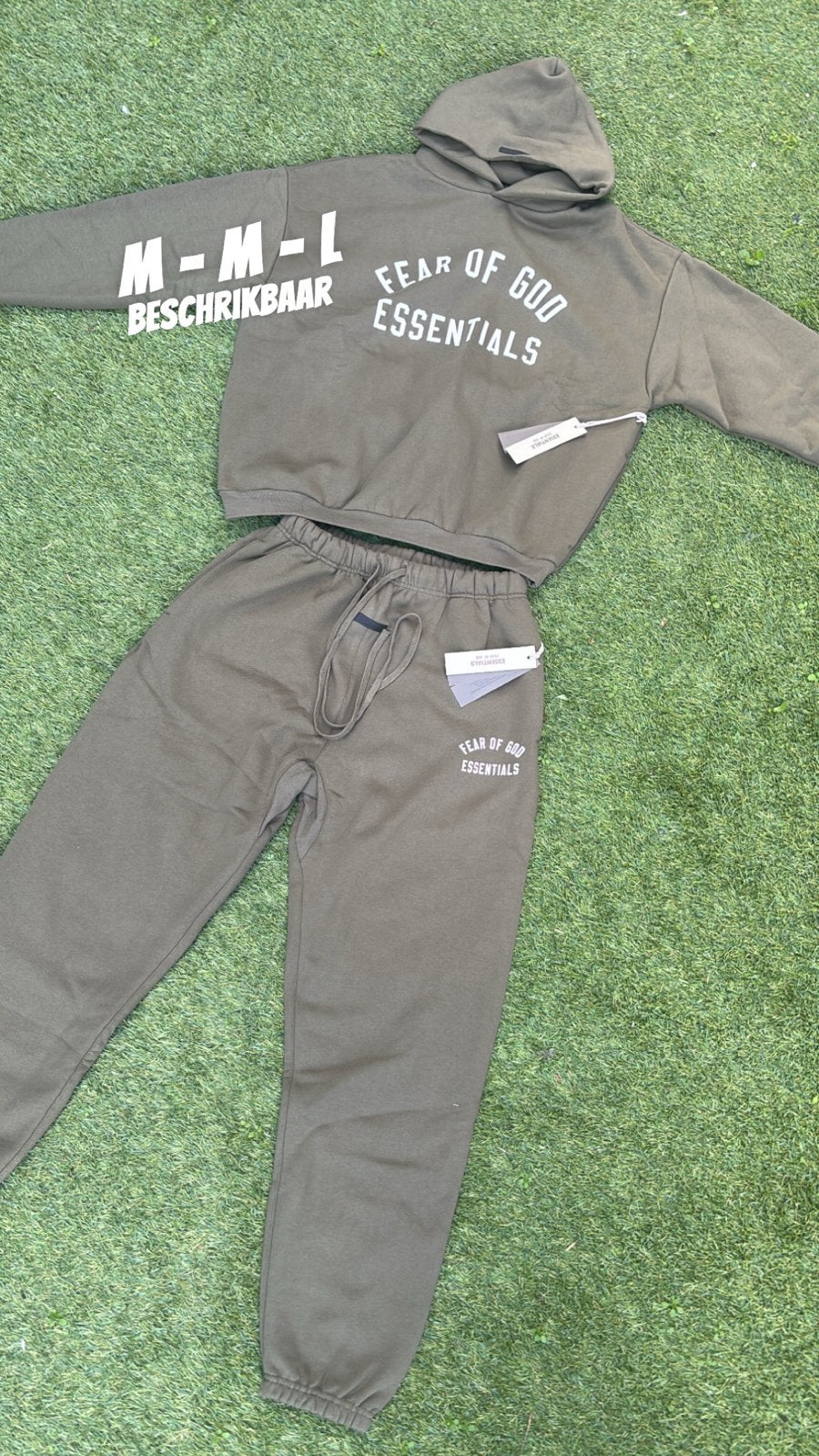 Fear of God Essentials Trainingspak - Maat L, Kleding | Heren, Ophalen of Verzenden, Nieuw, Maat 52/54 (L)