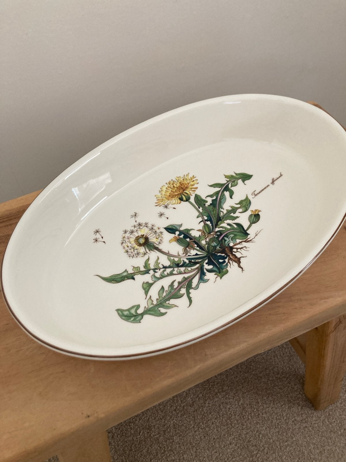 Villeroy & Boch Botanica schaal - ovale ovenschaal, Huis en Inrichting, Keuken | Servies, Gebruikt, Verzenden, Klassiek, Schaal of Schalen