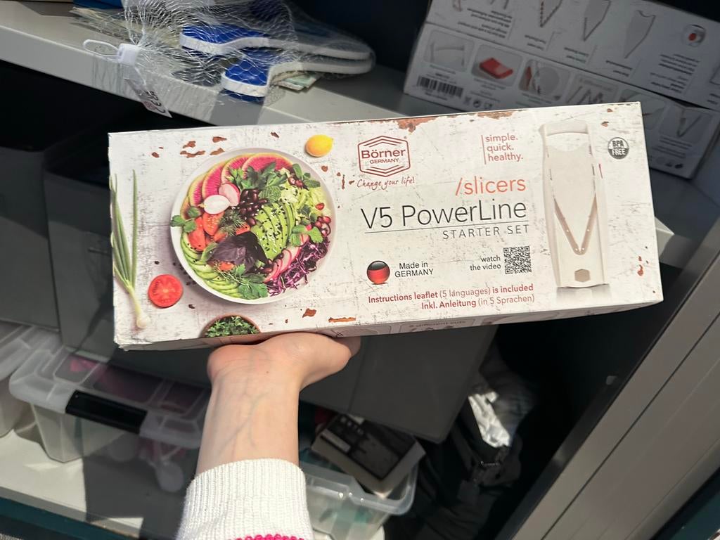 Börner V5 PowerLine Slicer Starter Set - Nieuw, Witgoed en Apparatuur, Ophalen of Verzenden, Nieuw