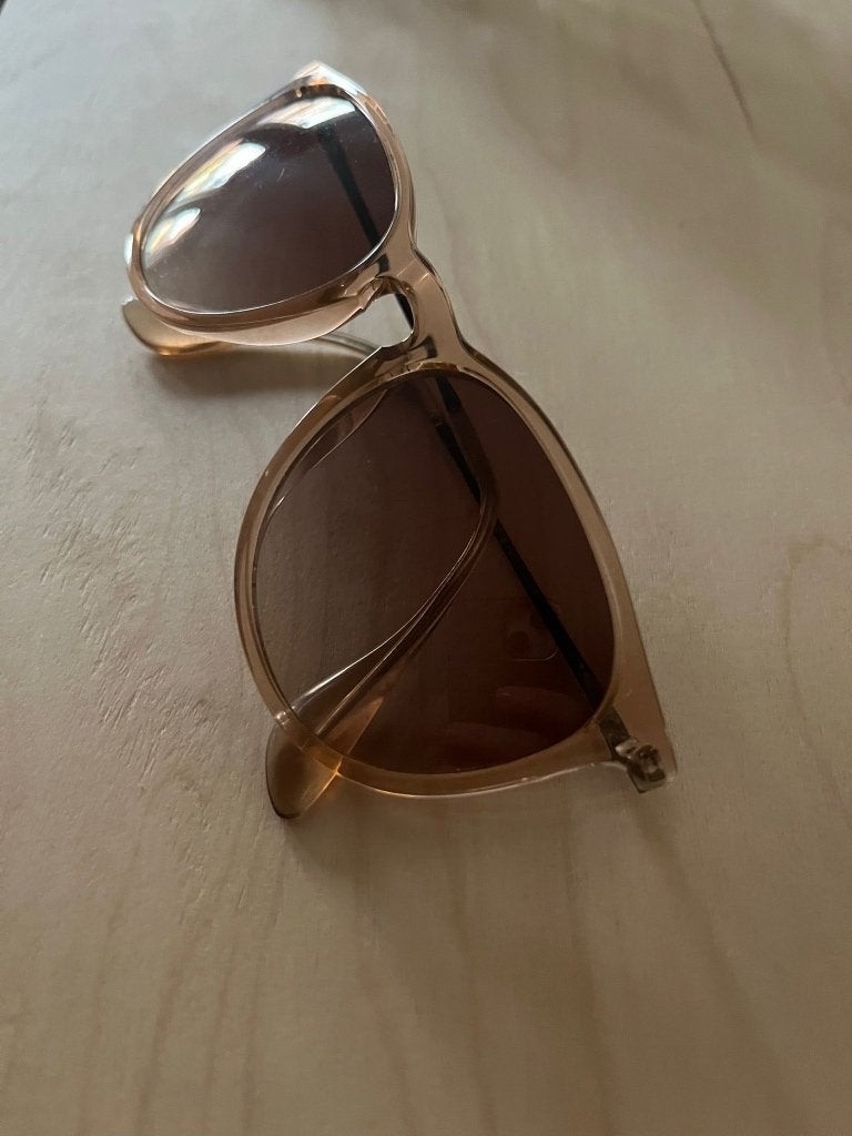 Ray Ban zonnebril, Ophalen, Zonnebril, Bruin, Zo goed als nieuw