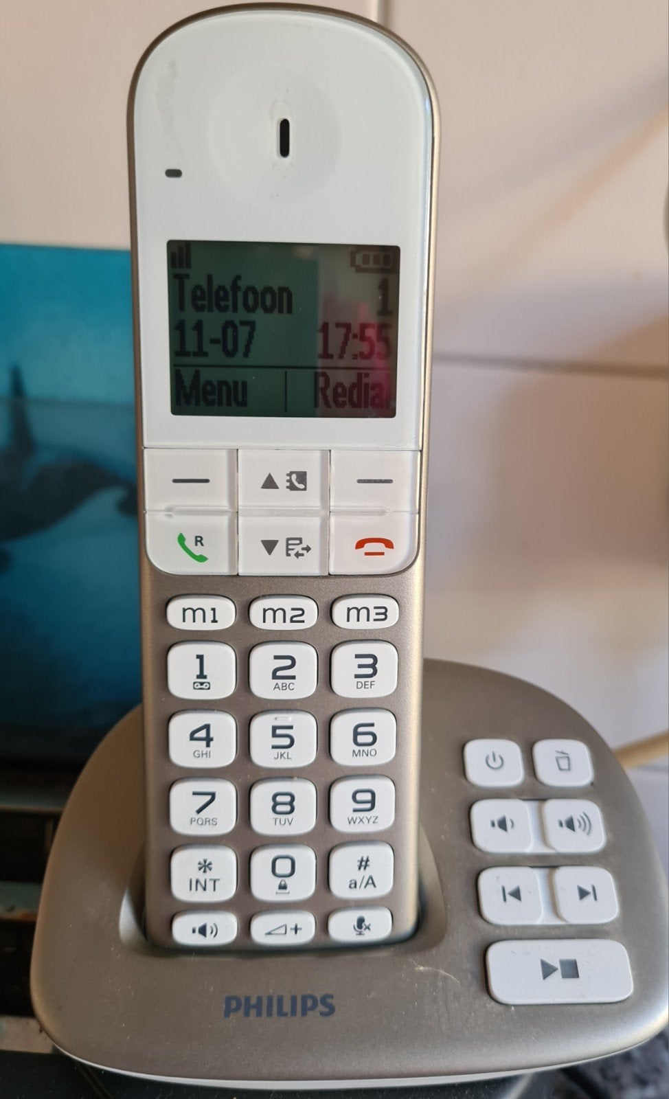 Philips XL495 seniorentelefoon, Ophalen of Verzenden, 1 handset