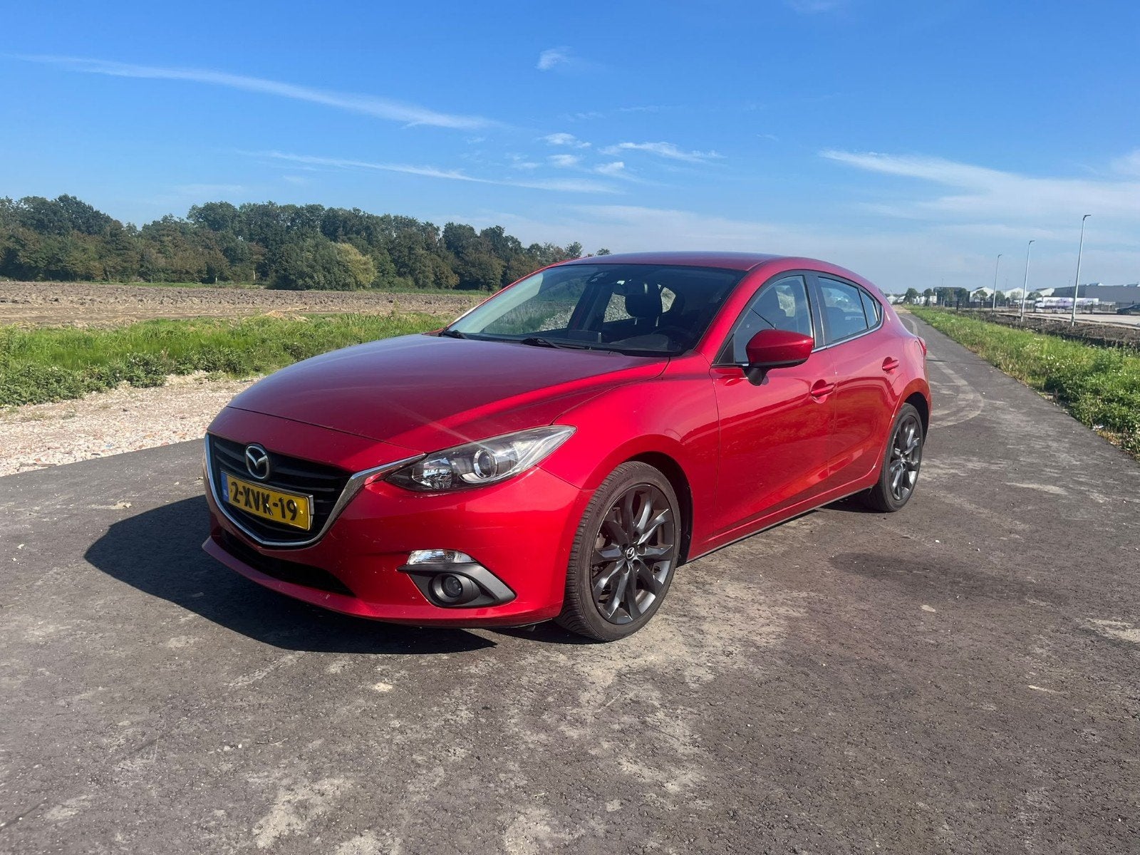 Mazda 3 Skyactive-g 120 pk Snelwegkilometers, Auto's, Voorwielaandrijving, 1998 cc, 4 cilinders, Origineel Nederlands