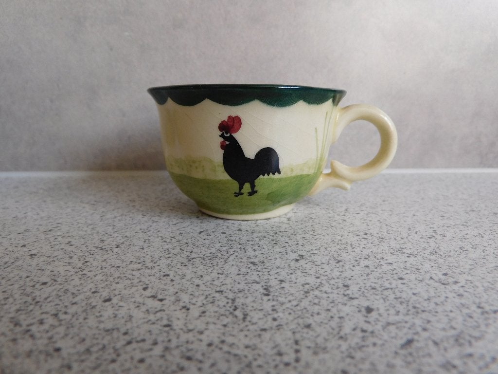 Espresso kop 4,5x7 cm. Kip en Haan Zeller Keramik, Keramiek, Ophalen of Verzenden, Zo goed als nieuw, Overige stijlen