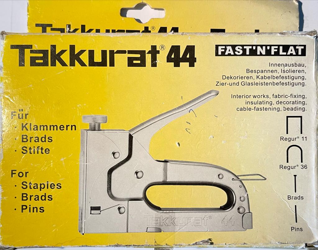 Takkurat 44 Nietmachine - Fast'n'Flat voor nieten, brads, pi, Doe-het-zelf en Verbouw, Gereedschap | Handgereedschap, Ophalen of Verzenden
