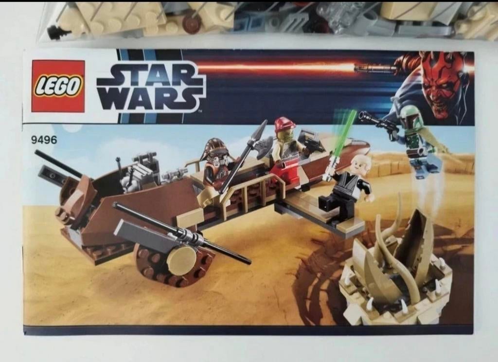 LEGO Star Wars Desert Skiff 9496 - Compleet met instructies, Ophalen of Verzenden, Gebruikt