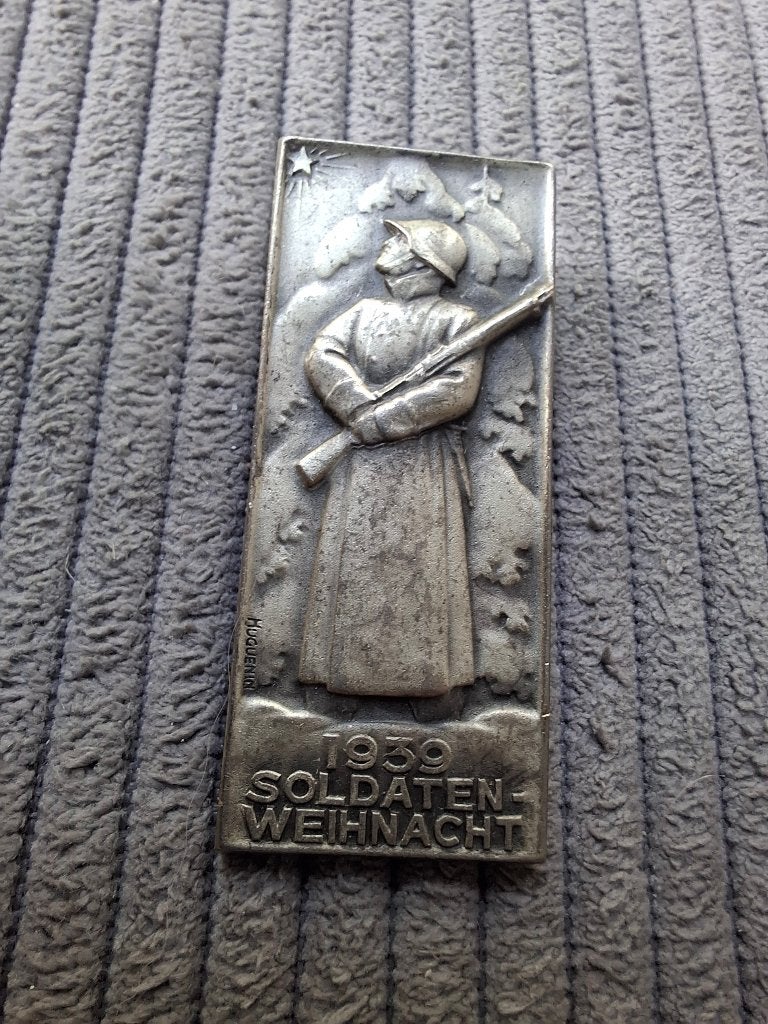 Speld Soldatenweinacht 1939, Ophalen of Verzenden, Overige onderwerpen