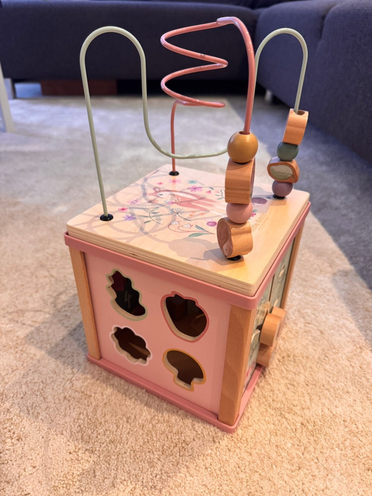 Little Dutch Activiteitenkubus Fairy Garden, Ophalen, Zo goed als nieuw