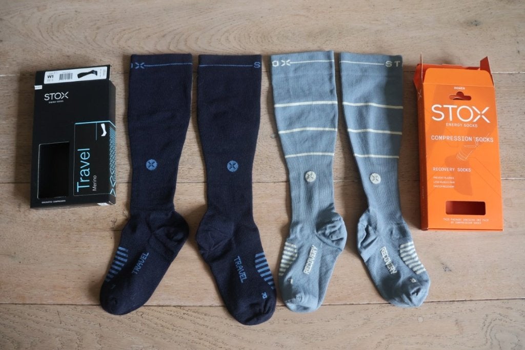 (twee paar) STOX Energy socks, travel en compression, Sokken en Kniesokken, Overige kleuren, Maat 35 t/m 38, Nieuw