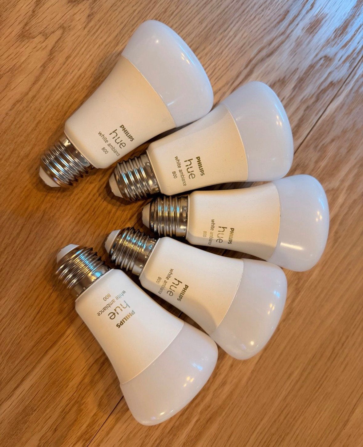 8 stuks Philips Hue lampen en schakelaar pakket incl Bridge!, Huis en Inrichting, Lampen | Losse lampen, Led-lamp, Gebruikt, Minder dan 30 watt