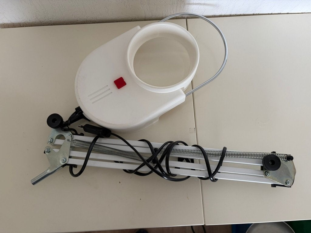 Atlas Loeplamp 40 Watt - Ideaal voor hobby en precisiewerk, Ophalen of Verzenden, Gebruikt, Loeplamp