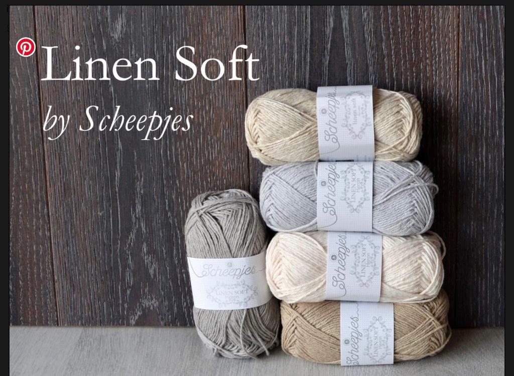 Linensoft Scheepjes,nieuw,bolletjes 50 gram., Ophalen of Verzenden, Nieuw, Breien of Haken, Wol of Garen