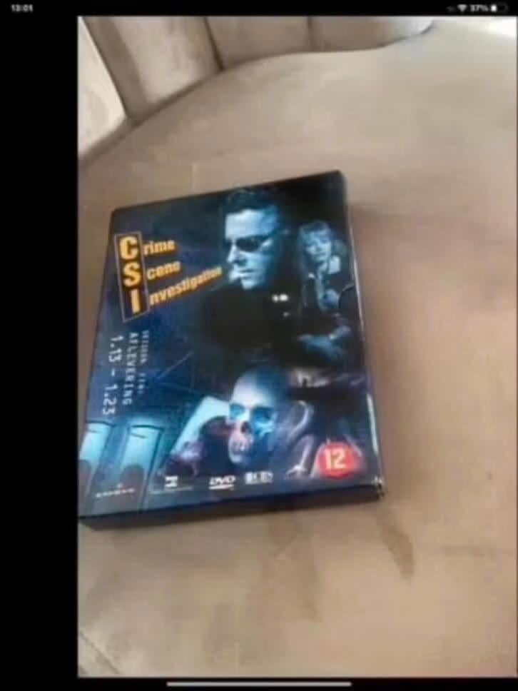 CSI dvd, Vanaf 12 jaar, Verzenden, Zo goed als nieuw, Actie en Avontuur